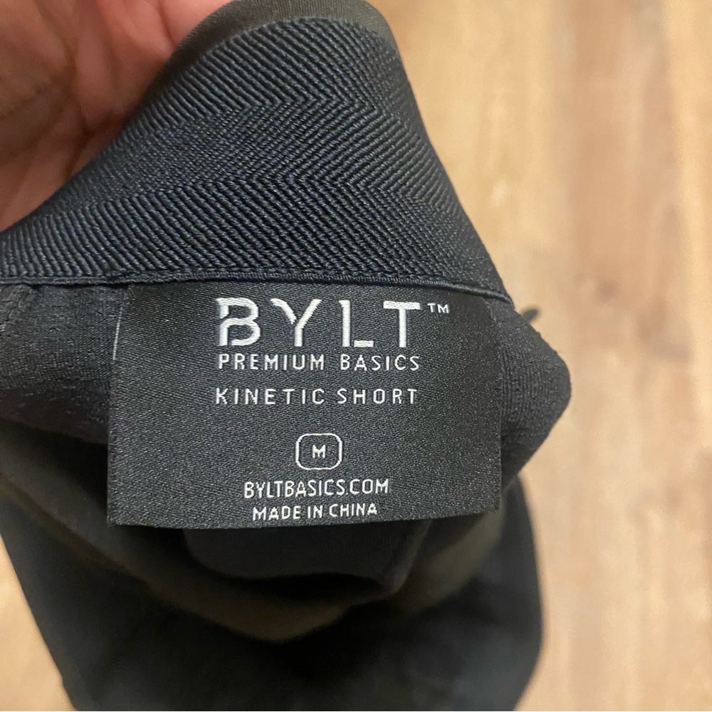 Bylt Basic Kinetic Shorts Black Medium Performanc… - image 7